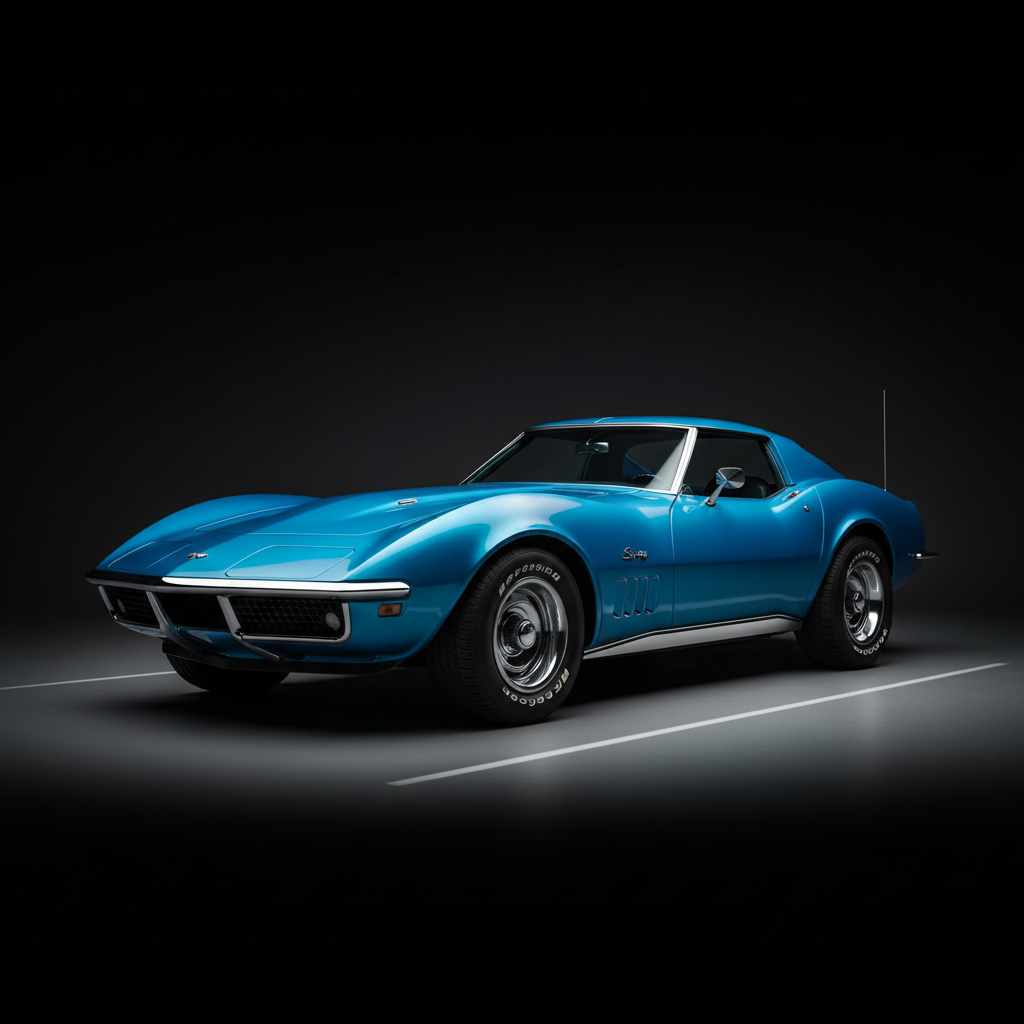 1969 Corvette Stingray — custom build by High Desert Customs and Collision, Golden Valley AZ